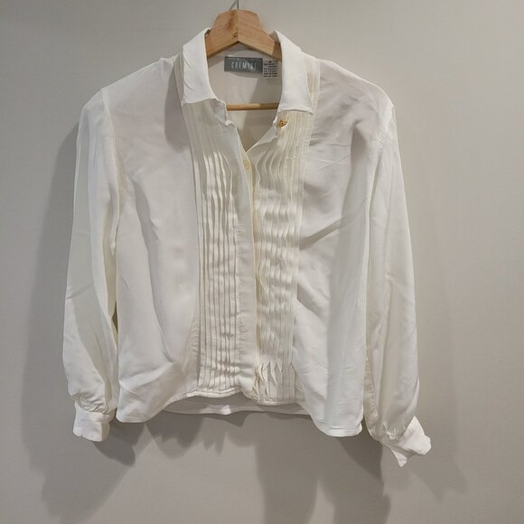 Liz Clairborne Chemise Button-down Blouse - Picture 1 of 5